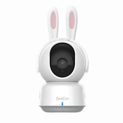 SpotCam BabyCam Pro 可旋轉 2K 寶寶攝影機 自動追蹤 AI智慧 WiFi 寶寶監視器 溫溼度檢測