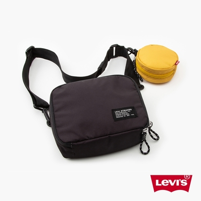 Levis 男女同款 機能系漁夫小包 / 零錢掛包設計 黑