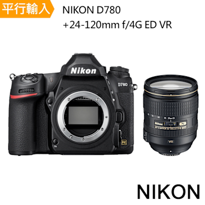 Nikon尼康 【Nikon 尼康】 D780 Body+AF-S24-120mm單鏡組(中文平輸)
