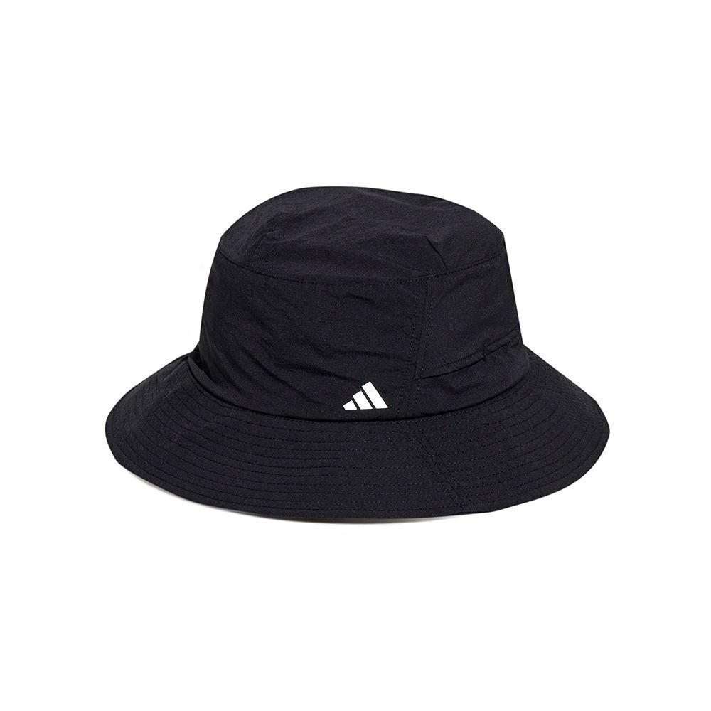 极品矮桩官帽53 Adidas U UBSP Bucket 黑色登山可調式防風繩漁夫帽休閒帽子KR2592