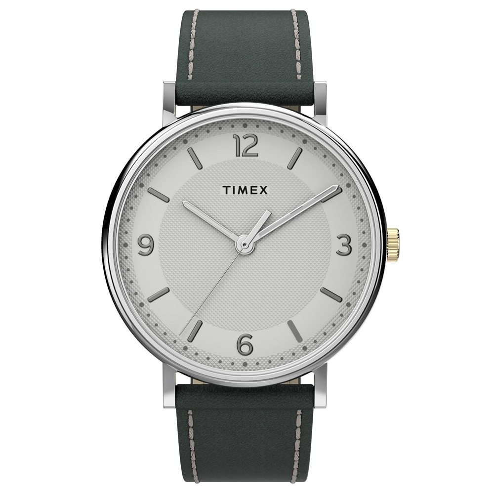 TIMEX  天美時  風格系列  41毫米極簡手錶 ( 白x深灰 TXTW2U67500-1)
