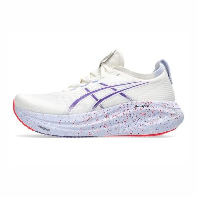 Asics 亞瑟士 GEL-Nimbus 27 Tokyo [1011C120-500] 男 慢跑鞋 跑鞋 緩震 白 紫