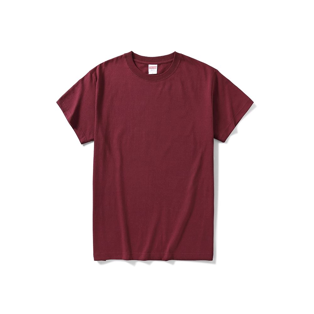 United Athle 5001-01 5.6OZ 舒適 短TEE (酒紅色)