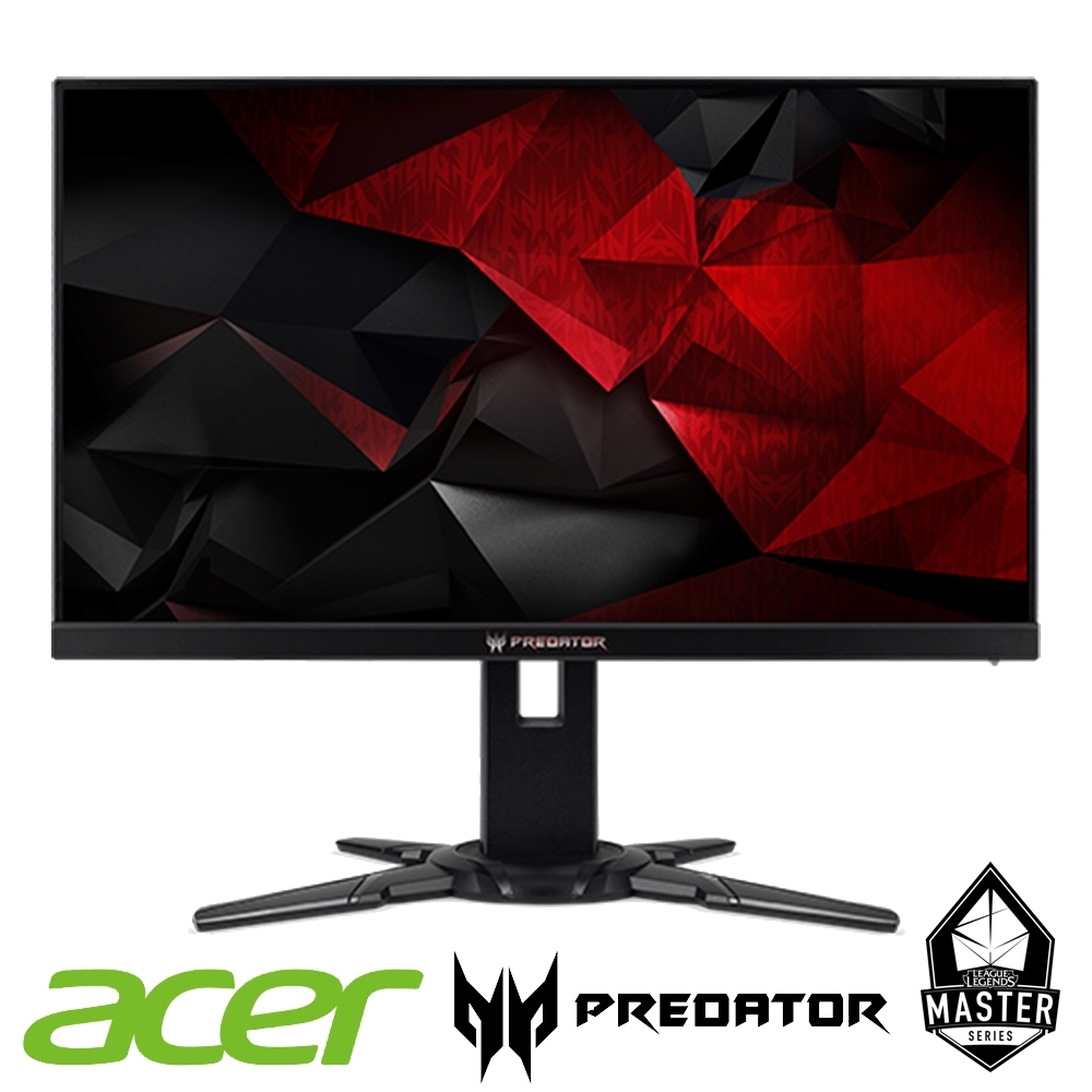 acer XB252Q 25型無邊框極速電競電腦螢幕Predator 240Hz 1ms G-sync