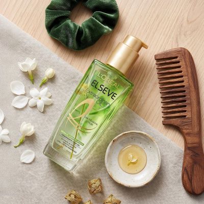 L OREAL Paris 金緻護髮精油 草本植萃精華100ml-國際航空版