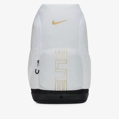 NIKE 耐吉  男 女 後背包 白色系-NK VARSITY ELITE BKPK-HM9965100