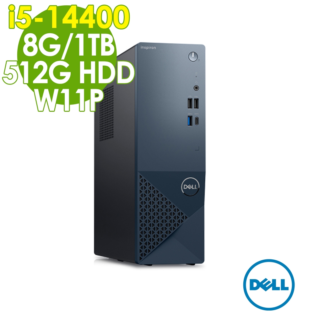 Dell Inspiron 3030S (i5-14400/8G/1TB+512G SSD/W11P) | 6核心| Yahoo 