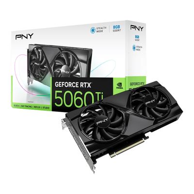 推★PNY 必恩威 PNY GeForce RTX5060 Ti 8GB 雙風扇顯示卡 VCG5060T8DFXPB1