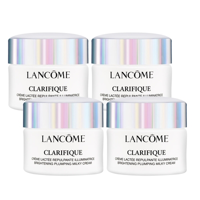 LANCOME蘭蔻 LANCOME 蘭蔻 超極光亮白彈嫩保濕霜15mlX4[60ml/超越正貨容量超值組]