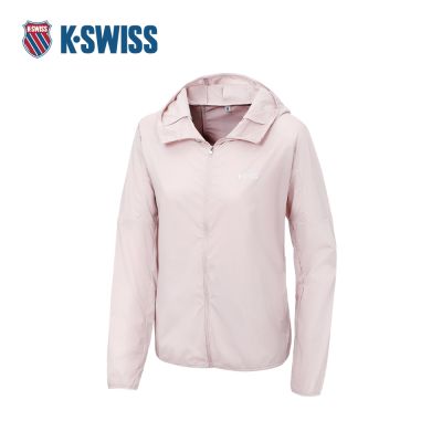 K-SWISS 防曬外套 26SS UV JK 1 W 連帽外套 女外套 粉紅色 1913716-667