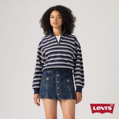 Levi s 四分之一拉鍊上衣 / 大學T 女生上衣 熱賣單品