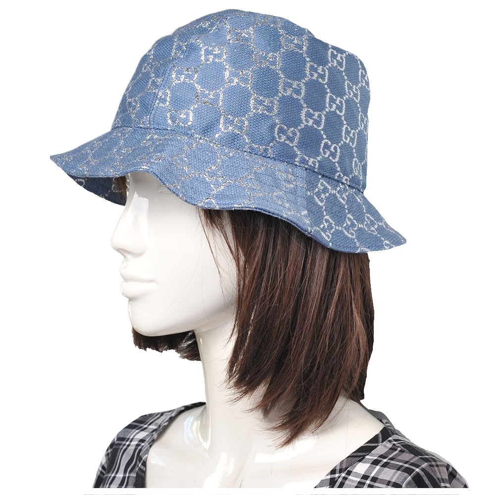 GUCCI GG Lame Bucket Hat 631951
