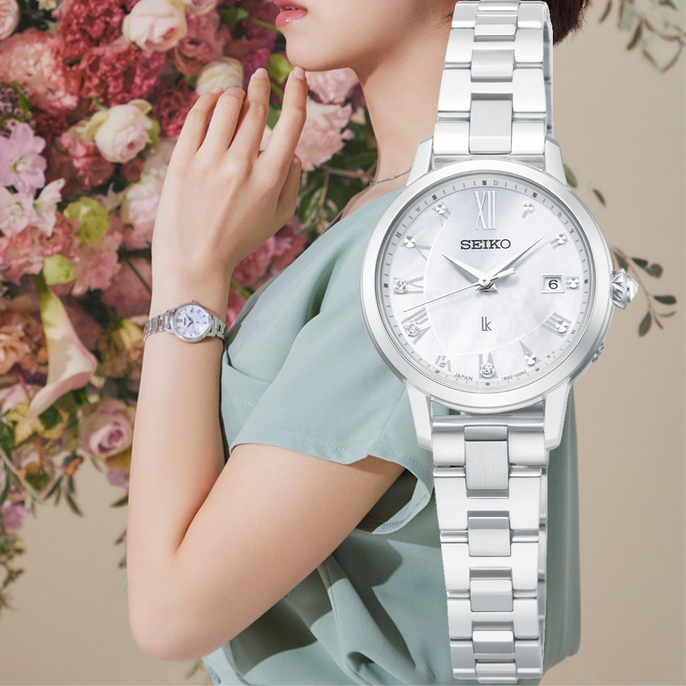 【美品】SEIKO LUKIA 1b32-0bk0 レディース 腕時計 SEIKO セイコー ルキア 25周年記念 限定モデル 1B32-0AP0