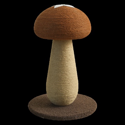FD.Cattery喵仙兒-叉叉菇劍麻貓抓柱(33*33*50cm )  (單入)