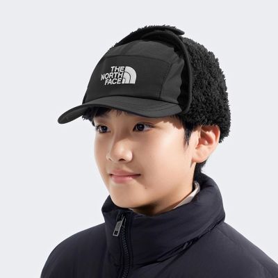 The North Face KIDS SHASTA TRAPPER 中大童 DWR防潑水抓絨護耳運動帽 NF0A888FJK3
