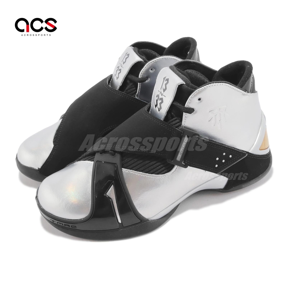 Basketball Adidas Tmac Adidas Shoes 5 To 1 Adidas 籃球鞋T-MAC 男鞋銀