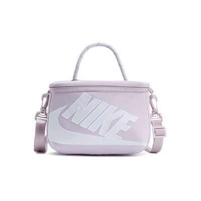 Nike  Mini Shoebox Crossbody 女款 紫色 簡約 運動風 織物 手提包 FN3059-019