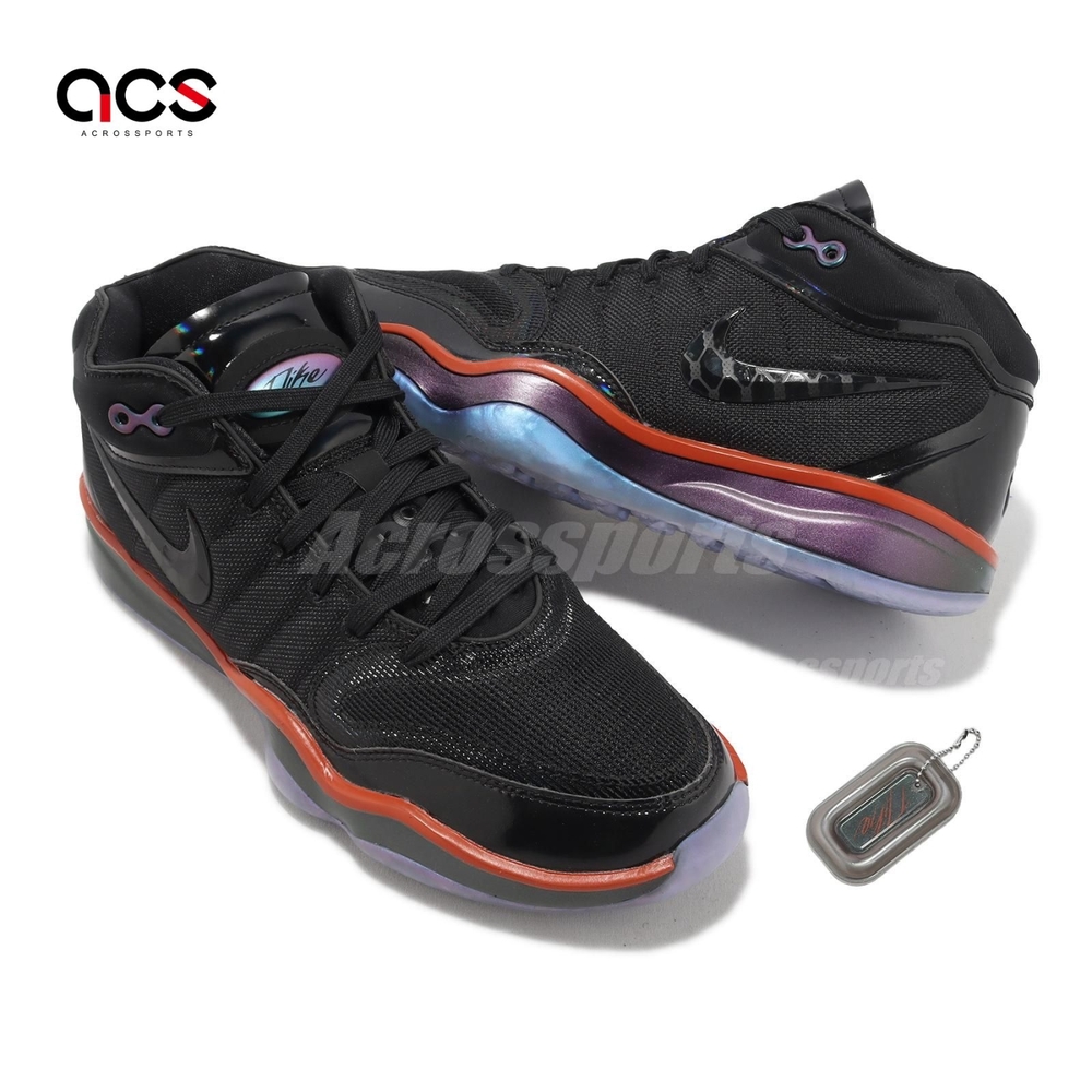 Nike 籃球鞋Air Zoom G T Hustle 2 GTE EP 黑紅男鞋緩震FV4139