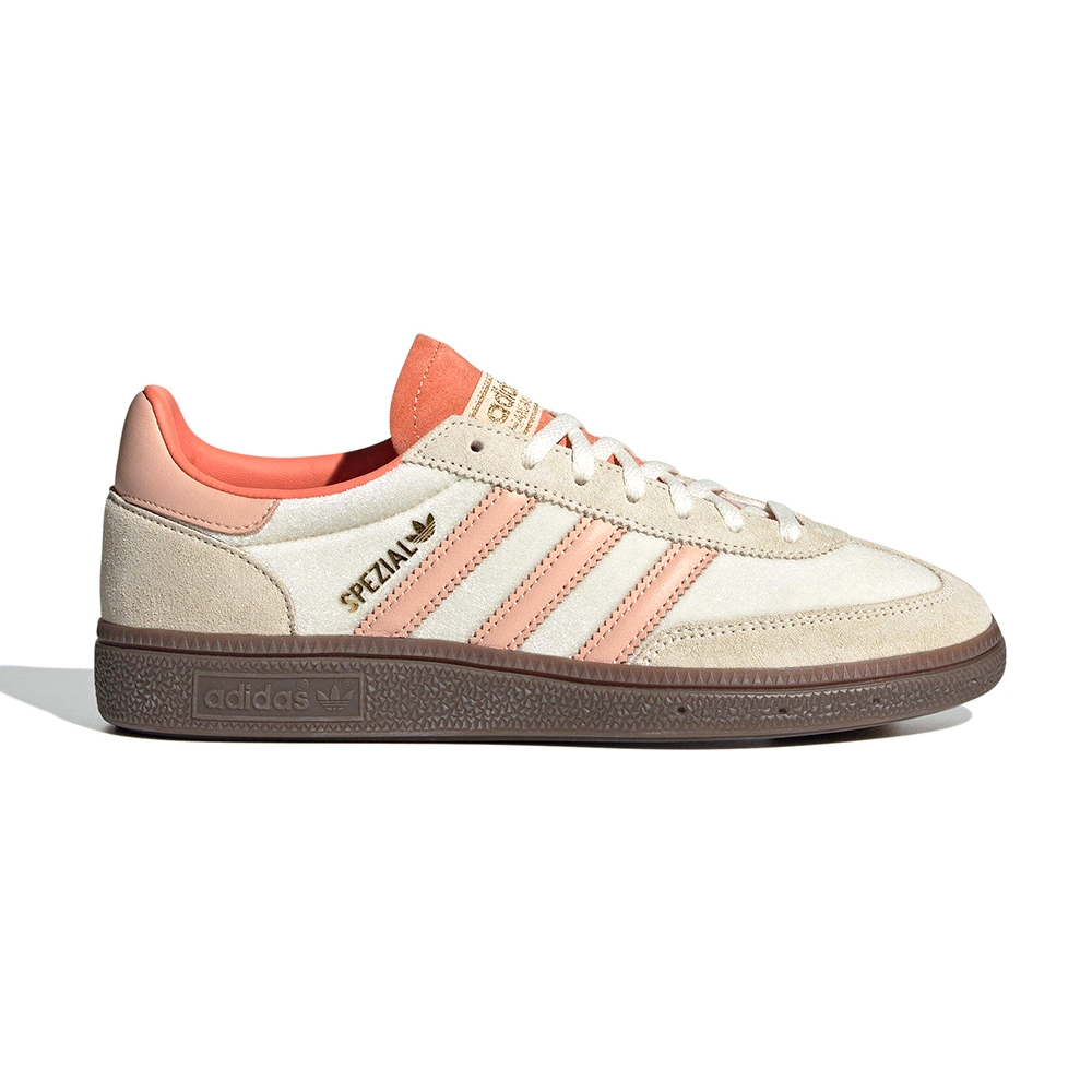 Adidas Handball Spezial 女鞋 珊瑚粉色 德訓鞋 滑板 復古 麂皮 膠底 休閒鞋 JI2649