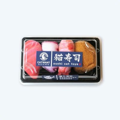 CATWANT貓咪旺農場-壽司系列四入裝(貓薄荷/木天蓼/綜合) x 2入組
