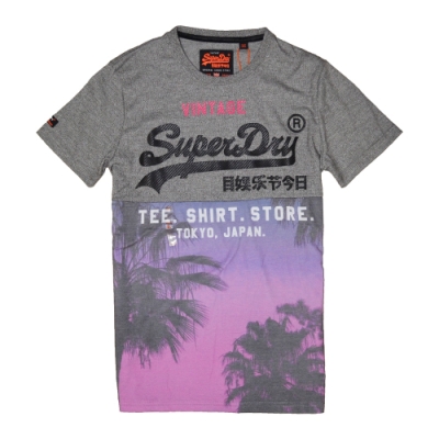 SUPERDRY 極度乾燥 男 T恤 灰色 1365