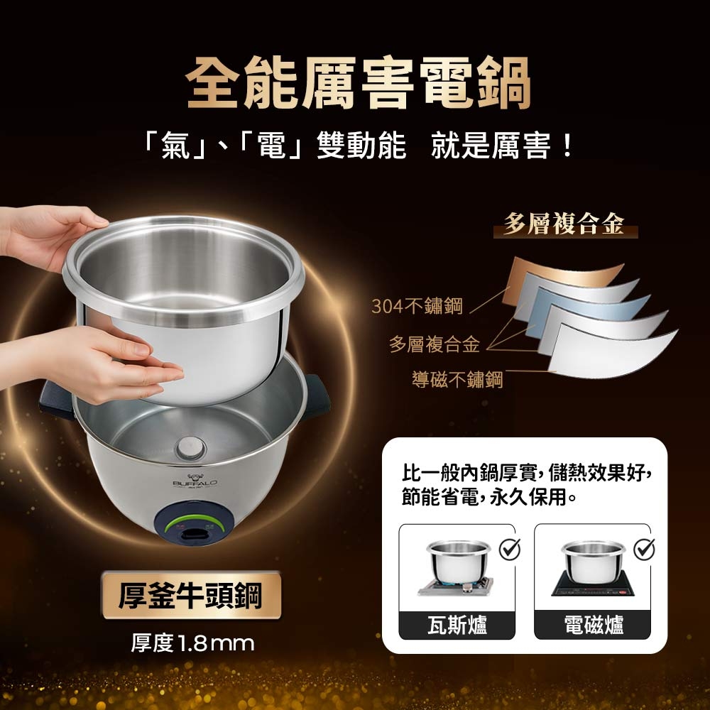 BUFFALO牛頭牌 TC-18UC - 詳情3