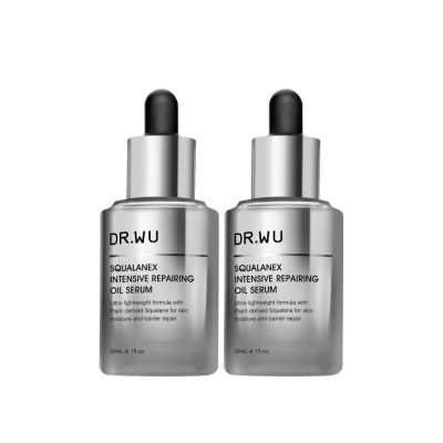 DR.WU 角鯊潤澤修復精華油30ML(共2入)