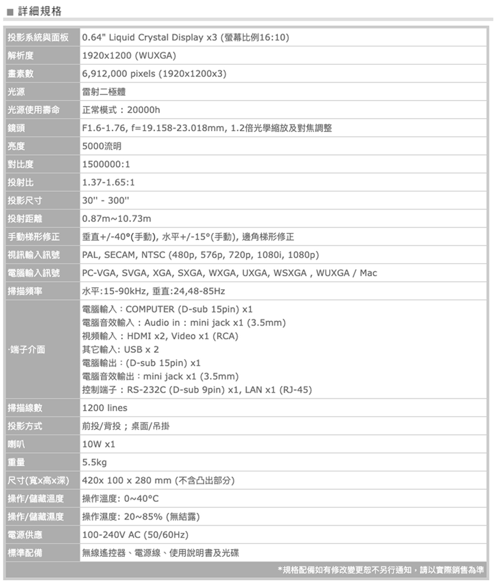 SHARP夏普 PG-CE50U - 詳情1