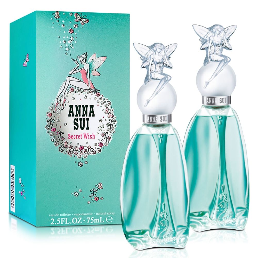 ANNA SUI 安娜蘇許願精靈女性淡香水75mlX2入| 其他品牌| Yahoo購物中心