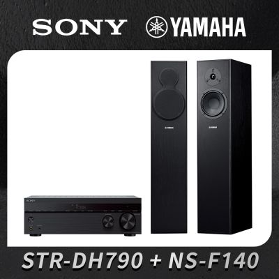 SONY&YAMAHA 家庭劇院組合 STR-DH790+NS-F140【出清特賣】