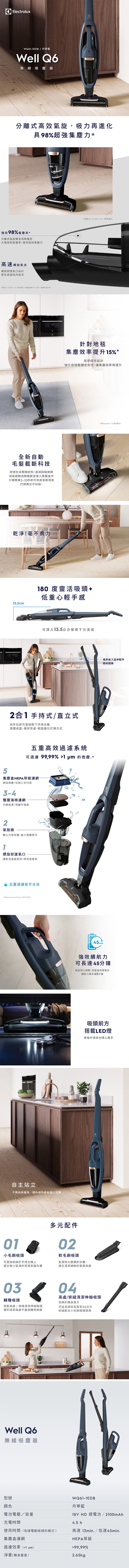 Electrolux伊萊克斯 WQ61-1EDB - 詳情1