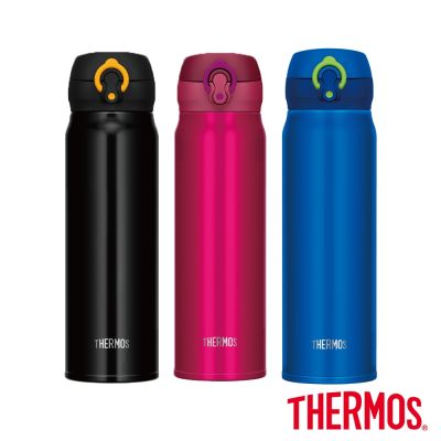 THERMOS膳魔師不鏽鋼超輕量彈蓋真空保溫瓶600ml(JNL-603)
