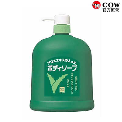 (任選)【日本牛乳石鹼】蘆薈沐浴乳1200ml(草本花香)