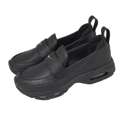 Nike 休閒鞋 Air Max Phenomena 女鞋 樂福鞋 皮革 黑 小皮鞋 IM8814-001