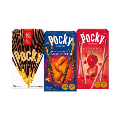 格力高Pocky極品粒粒系列(即期)巧克力(效期至20261201)/草莓(效期至20261101)餅乾棒