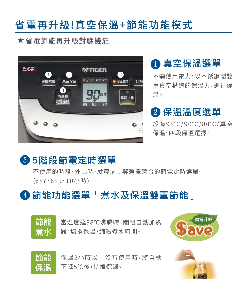 TIGER虎牌 PIE-A40R - 詳情2