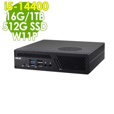 ASUS 華碩 MiniPC PB63 (i5-14400/16G/1TB+512G SSD/W11P)