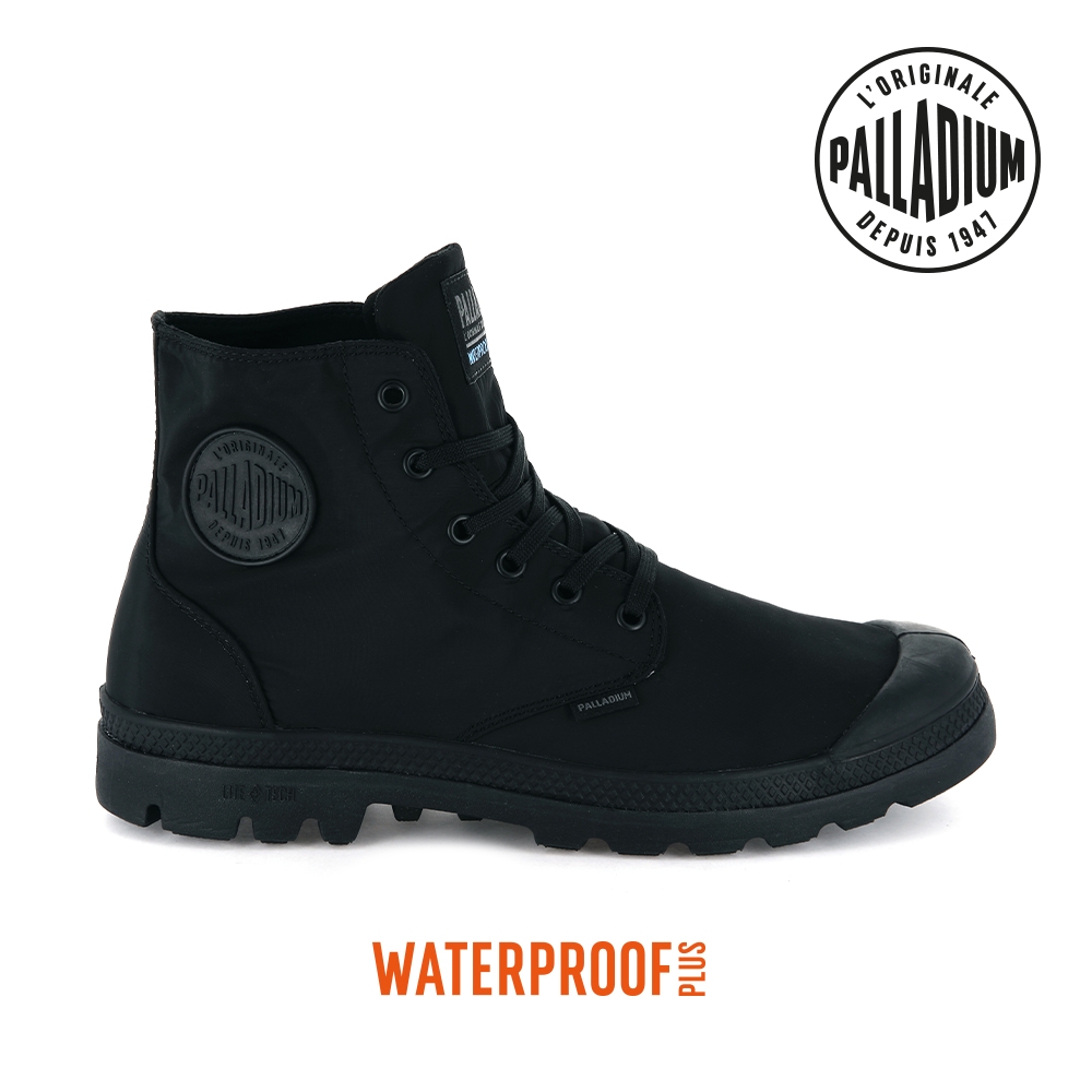PALLADIUM PAMPA PUDDLE LITE+ WP+輕量防水靴-中性-黑| 防水靴
