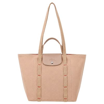 LONGCHAMP LE PLIAGE COLLECTION系列棉質手提/肩揹兩用包(中/多色選)