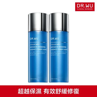 DR.WU 玻尿酸保濕精華(清爽型)化妝水150ML(共2入)