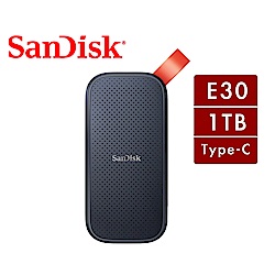 SanDisk E30 外付けSSD 1TB Type-C Sandisk E30 Portable SSD 1TB - Fast & Reliable Storage