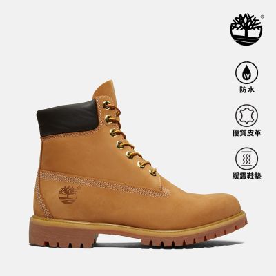 Timberland 男款小麥色Timberland® Premium經典防水6吋黃靴|10061713