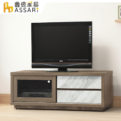 ASSARI-北海道4尺電視櫃(寬120x深40x高45cm)