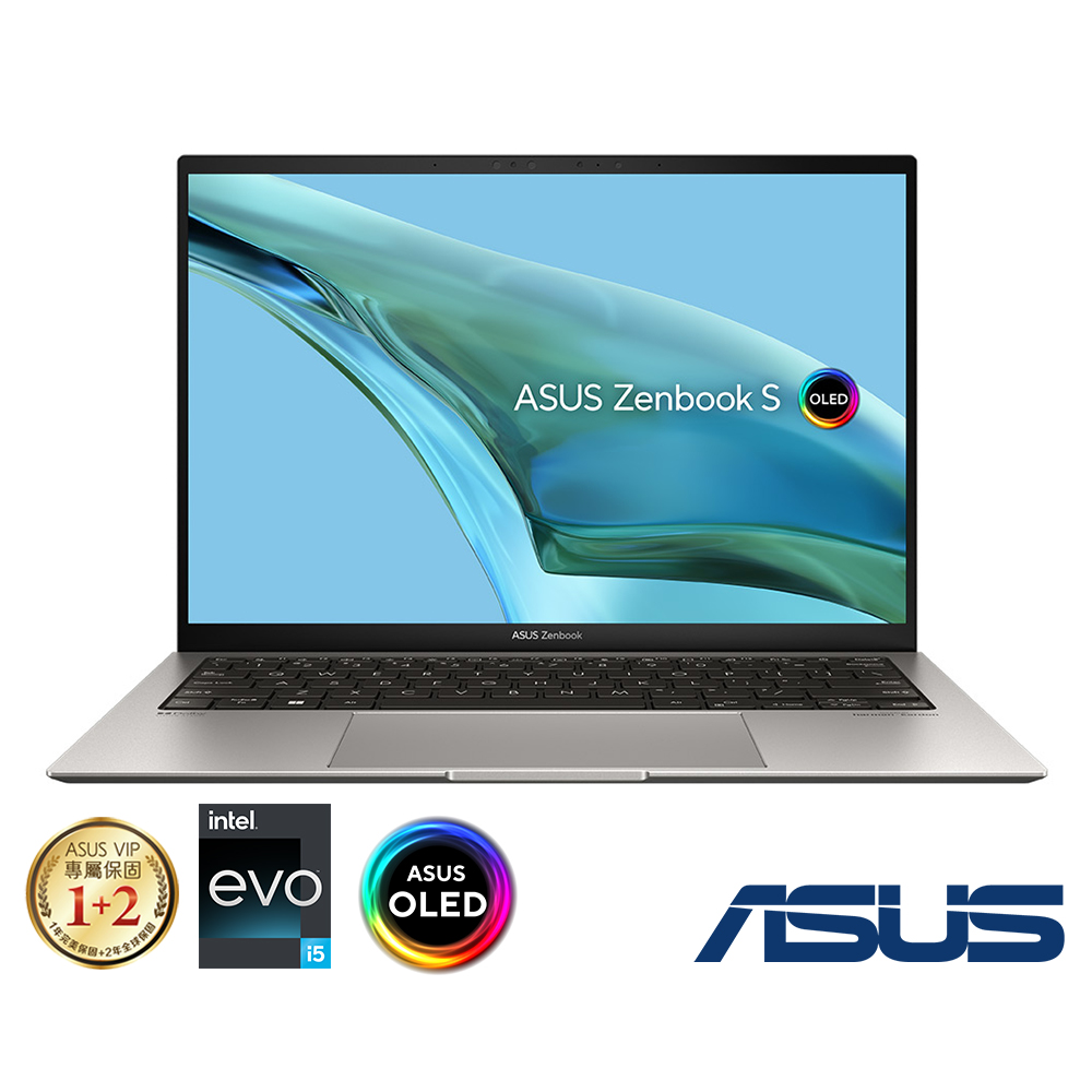 ASUS UX5304VA 13.3吋2.8K筆電(i5-1335U/16G/512GB/EVO認證/Zenbook S