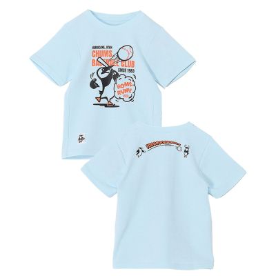 CHUMS Baseball Club T 童 短袖上衣 淺藍色 CH211457A002