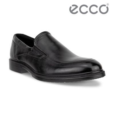 ECCO LISBON 里斯本套入式正裝皮鞋 男鞋 黑色