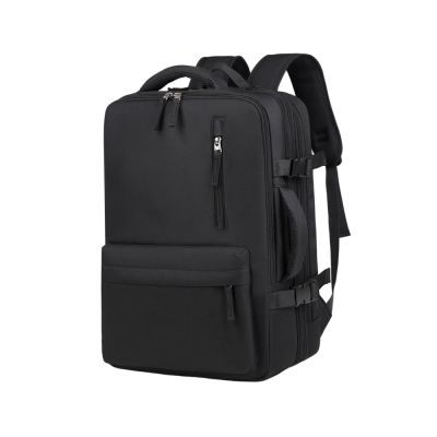 Reddot紅點生活 大容量拓展壓縮側開多層後背包(17吋內筆電適用)/多層拓展旅行購物百變收納包(任選)