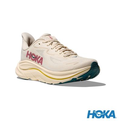 HOKA ONE ONE Clifton 10 Wide 女 路跑鞋 樺木色/雪巖白 HO1162050BHLB