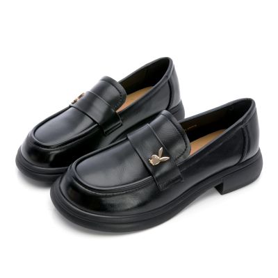 PLAYBOY 貴族學院真皮樂福鞋-PYD182黑