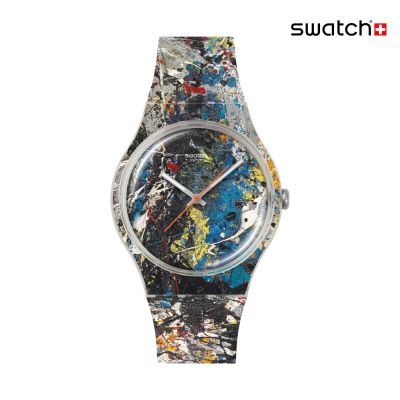 Swatch POLLOCK S ALCHEMY 波洛克《煉金術》/古根漢美術館聯名 SUOZ366 (41mm)